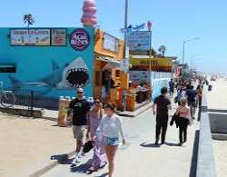The over-sized boardwalk that lines the beach is p The over-sized boardwalk that lines the beach is perfect for riding your beach cruiser, roller skates, or just walking. The more fun and popular activ